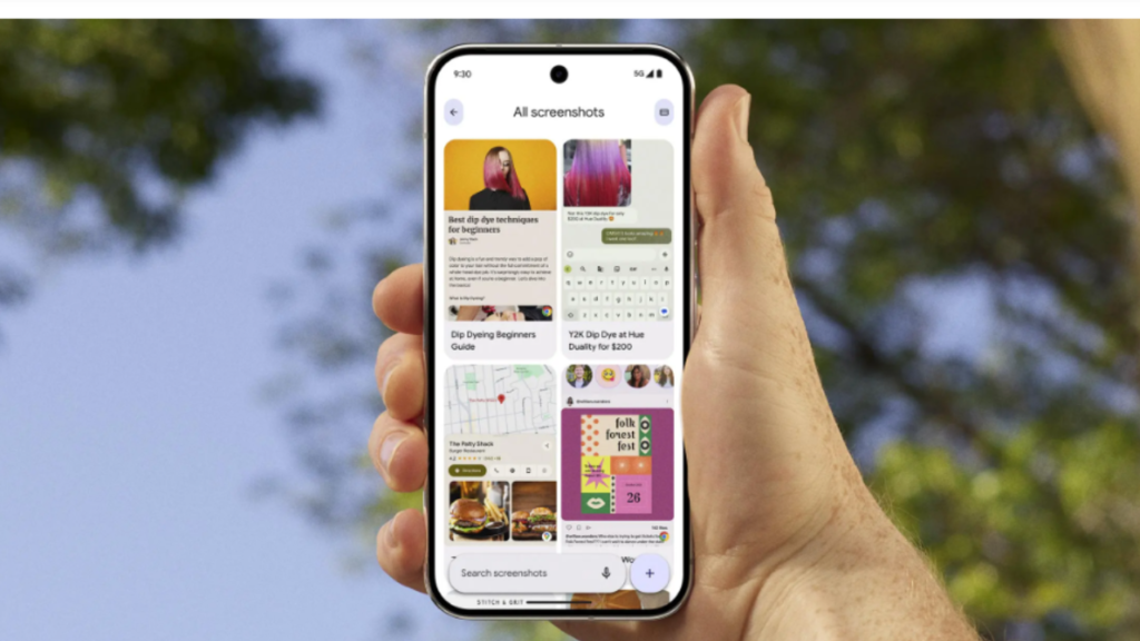 How Google Pixel 9 Makes Managing Screenshots a Breeze